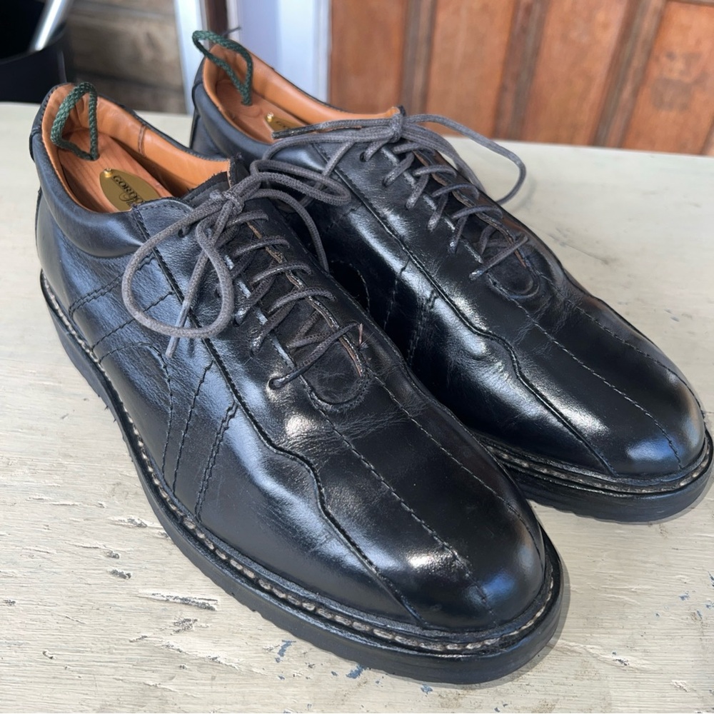 Allen Edmonds Voyager 9384 Casual Shoes Men's Sz 7D Black Leather